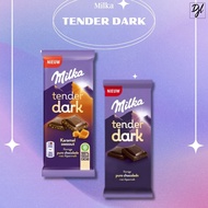 Milka Tender Dark 85g Alpine Milk Chocolate 1pcs