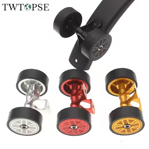 TWTOPSE Thicken Bike Mudguard Fender Easywheel For Brompton Folding A C Line Bicycle 3SIXTY Stable L