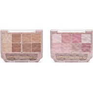 Canmake Set Petit Palette Eyes 04 Almond Brulee 2.0g + 03 Mignonne Ribbon 2.0g Pink