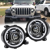 New arrival 9 inch round led sealed beam headlight for  J eep W rangler JL 2018 9 inch led headlight