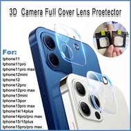 High Transmittance 3D Camera Lens Protector 2.5D Edge for Iphone 11-15 Pro Max
