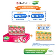 Thùng 48 Hộp Sữa Chua Lên Men Tự Nhiên Yomost Hương Dâu 170ml (48x170ml)