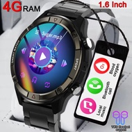 New Bluetooth Call Smart Watch AMOLED Screen Outdoor Sports Fitness Watch Always Display The Time 4GB Local Music Smartwatch Men