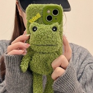 Iphone/xr Plush Frog Phone Case