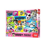 TOi 圖益 【飛天小女警系列-花花 泡泡 毛毛】拼圖1000片 DIY生日