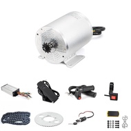 48V Go Kart Motor Kit 1000W Electric Brushless DC Motor Kits 3500RPM with 30A BLDC Mid Motor Speed C
