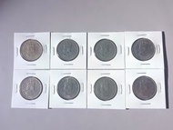 💥女皇香港大一圓,全套8個💥流通品相, 1960KN, 1960H, 1970, 1971(胆), 1972, 1973, 1974, 19758個售$100