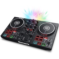 Numark DJ Controller for Beginners DJ Equipment Serato DJ Lite Included iPhone djay Pro AI Enabled iOS Streaming LED Light Built-in Audio Interface Portable DJ Mixer Newmark Party Mix II　【Direct from Japan】