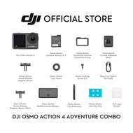 DJI Osmo Action 4 - Action Camera | 1/1.3-inch Sensor &amp; Stunning Low-Light Imaging | 10-bit &amp; D-Log M Color Performance | Deep-Freeze Resistant &amp; Long-Lasting Battery Life | 4K/120fps &amp; 155º Ultra-Wide FOV