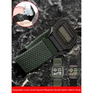 New Replacement Strap Substitute Adapt Small Square AE1200/1300/F91W/W218/F108 Elastic Magnetic Buck