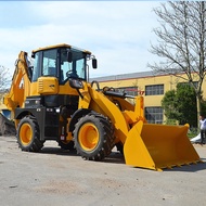 Mini Backhoe Loader 4X4 Wheel Loader Backhoe 3 Ton 5 Ton 4 Wheel Drive New Backhoe Loader for Sale c