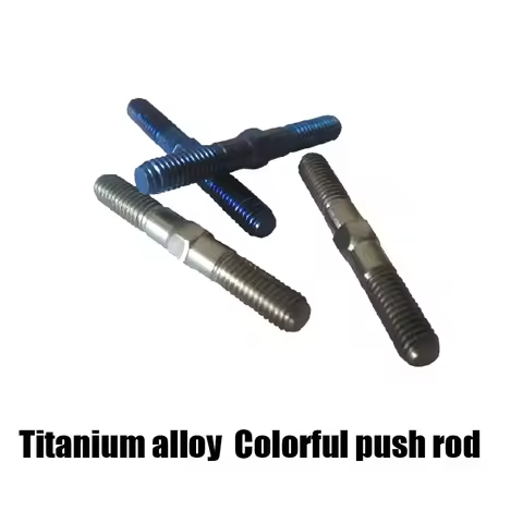 RTW Titanium alloy Colorful push pull rod, M4*32, M4*42, M5*38 double-headed screw for 1/8 monster t