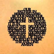 Handcrafted Metal Jesus Cross Decor, Spiritual Wall Sign for Bedroom Living Room, Meaningful Faith-B