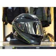 AGV K6 Helmet Minimal Gunmetal/Black/Yellow (Color Visor not included)