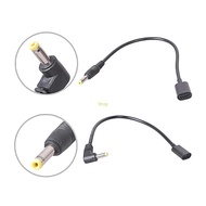 BT Short USB C Female To DC4 0x1 7mm 5V Power Converter Cable Extender Wire 21cm For Router Modem Lo