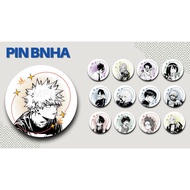 PIN BUTTON MY HERO ACADEMIA BNHA ANIME BADGE PIN/ BAKUGOU TOODOROKI HAWKS IZUKU HAWKS KIPASHIMA DENK