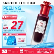 SKINTIFIC 12%AHA BHA PHA LHA Intensive Peeling Solution Serum muka Whitening Essence Brightening Dar