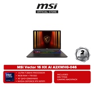 MSI Vector 16 HX AI A2XWHG-046 16" QHD+ Gaming Laptop ( Ultra 7 255HX / RTX5070Ti )
