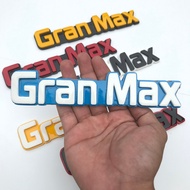GRAND MAX CAR ACCESSORIES EMBLEM WITH 3 DIMENSIONAL RAISED WRITING GRAND MAX WRITING VARIATION EMBLE