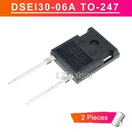 2pcs Original DSEI30-06A TO247 DSE130-06A DSEI30 DSE130 TO-247 37A/600V Fast Recovery Diode Brand Ne