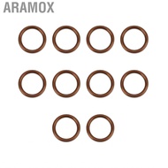 Aramox Exhaust Crush Gasket Port Gaskets Aluminum for 50cc‑150cc Pit Dirt Bike ATV