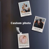 1pc Photo Magnets For Birthday Gifts, Custom Wallet Size Photo Magnet, Photo Print, Personalized Pic