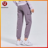 Lululemon yoga sports and leisure pants have pocket drawcord design, loose and breathable Yoga Fitness pants E361 LARL