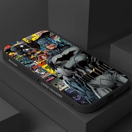Bat Flying Man Phone Case For OnePlus 9 9R 9RT 8T 8 7 7T Pro 5G Liquid Silicone All Around Protectio
