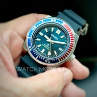 WMNP Seiko Mod Samurai 62mas nh35 movement WMNP Seiko rubber strap