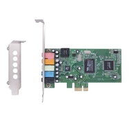 publisher CMI8738 Chipset PCIE Sound Card with Surround Sound Output for Music and Karaoke Enthusiasts for Home Theater System