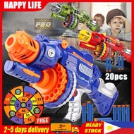 【COD】 ReadyElectric nerf gun sniper pistol soft bullet gun baby toys auto fire storm toy gun blaster gun