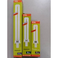 FSL PLS 2U TUBE G23 6500K 11W/9W/7W