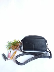 tas selempang/Yazzy slingbag/tas kulit cewe/tas papirut kulit jeruk/tas simpel wanita terbaru murah 