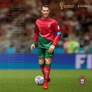 [Collectible Boutique] Ready Stock Aix Painting Room 1/6 Model Star C Luo CR7E Standard Edition CR7D