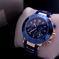 Jam Tangan Pria Guess Collection-GC90013 Chronograph Blue Combinasi Stainless Steel