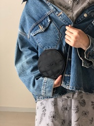 【日本直送 名牌二手包】CHANEL 香奈兒 紐約旅行系列 化妝包 黑色 CC Logo 尼龍 7089201 vintage pwyccn