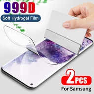 2pcs Full Coverage Positioning Membrane Soft Hydrogel Film For Samsung S24 S23 S22 S21 S20 Ultra Note 8 9 10 20 Lite S10 S9 S8 Plus A72 A52 A52s A03 A13 A23 A33 A53 A73 A32 A22 A10s A20s A02s A30s A21s A10 A20 A30 A50 A50s A12 A31 A51 Screen Protector