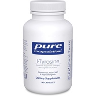 Pure Encapsulations L-Tyrosine - Amino Acid Supplement - for Brain Support, Dopamine & Thyroid Funct