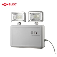 Aonelec waterproof IP 65  rechargeable 5w twins big head emergency light wall mounted