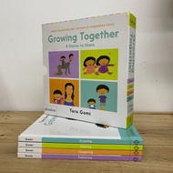 Growing Together: 4 Stories To Share (Set of 4 books in slipcase) (Preloved)