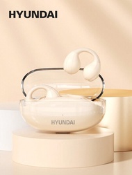 Hyundai Hy-t12原裝tws無線hifi耳塞夾式耳機立體聲高清通話耳機附麥克風