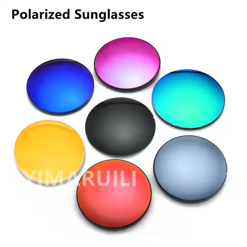 YIMARUILI 1.49 1.56 1.61 1.67 Polarized Lens Sunglasses Lens UV400 Optical Prescription CR-39 Resin 