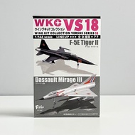 1:144 F-TOYS Jet F-5E Tiger II & Mirage III WKC VS18 ###