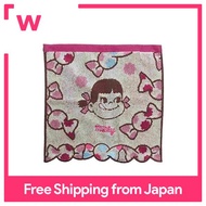 Marushin 2965003600 Carry Towel Peko &amp; Poko Peko-chan Full of Candy Antibacterial and Deodorizing 100% Cotton 2965003600 Approx. 30 x 30 cm