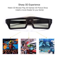 Active Shutter DLP-Link 3D Glasses HD 750:1 For 3D DLP Projector 96-144Hz