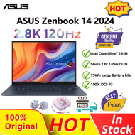 【ASUS Local Warranty】2024 ASUS Zenbook 14 Laptop/ASUS Lingyao 14 Laptop/Intel Core Ultra7 155H|Ultra9 185H/14inch 2.8K 120Hz OLED Screen|Intel® Arc™ Graphics| 32GB RAM 1TB SSD Notebook/100% DCI-P3/For Business Office/华硕笔记本电脑