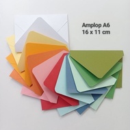 A6 custom thick color envelope size 11x16cm a6 envelope bc