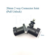 20mm 2 way Connector Joint for Agricultural Drone (Pull Unlock)