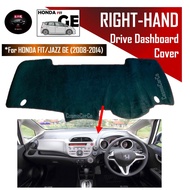 🔥SG SELLER🔥 Honda Jazz Fit GE GE6 GE8 2008-2014 Dashboard Mat Right Hand Drive Dash Sun Protection Anti Slip Cover Pad