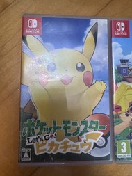 Nintendo Switch Let's Go Pikachu Game